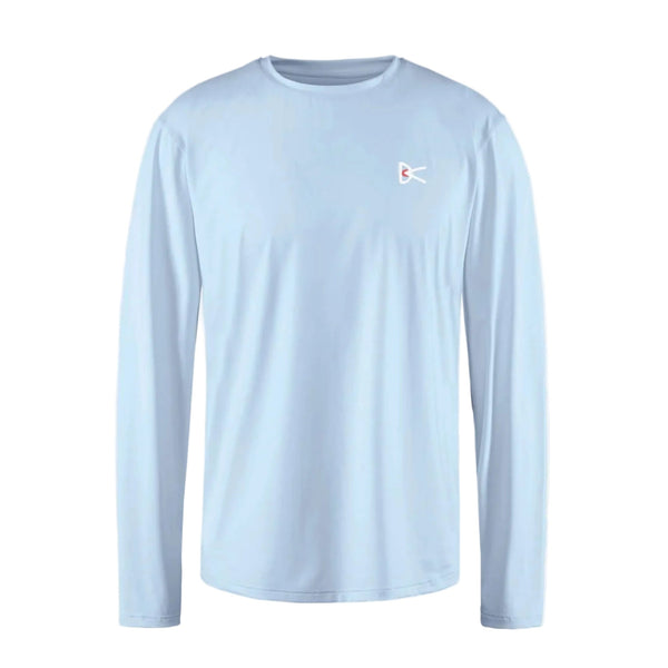 District Vision Lightweight LS Blue - Cerulean