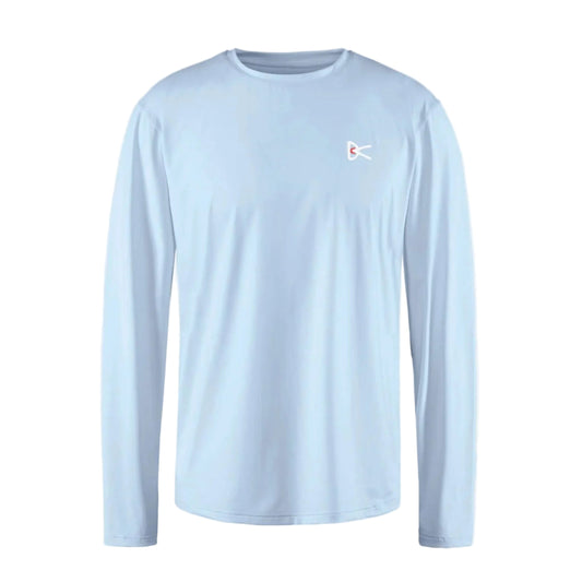 District Vision Lightweight LS Blue - Cerulean