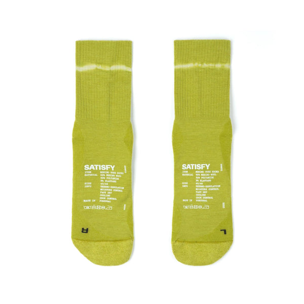Satisfy Merino Nylon Socks - Grenoble Green