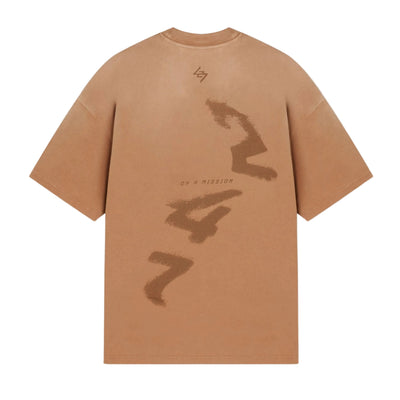 247 Motion Oversized Tee - Rust