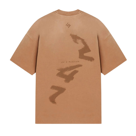 247 Motion Oversized Tee - Rust