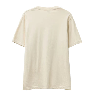Sporty & Rich Athletics Tee - Cream Navy