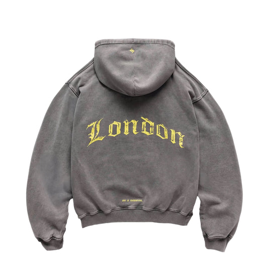 247 London Hoodie - Aged Grey