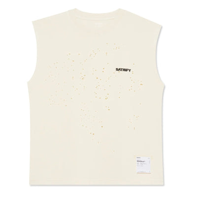 Satisfy Mothtech Muscle Tee - Aged Ecru