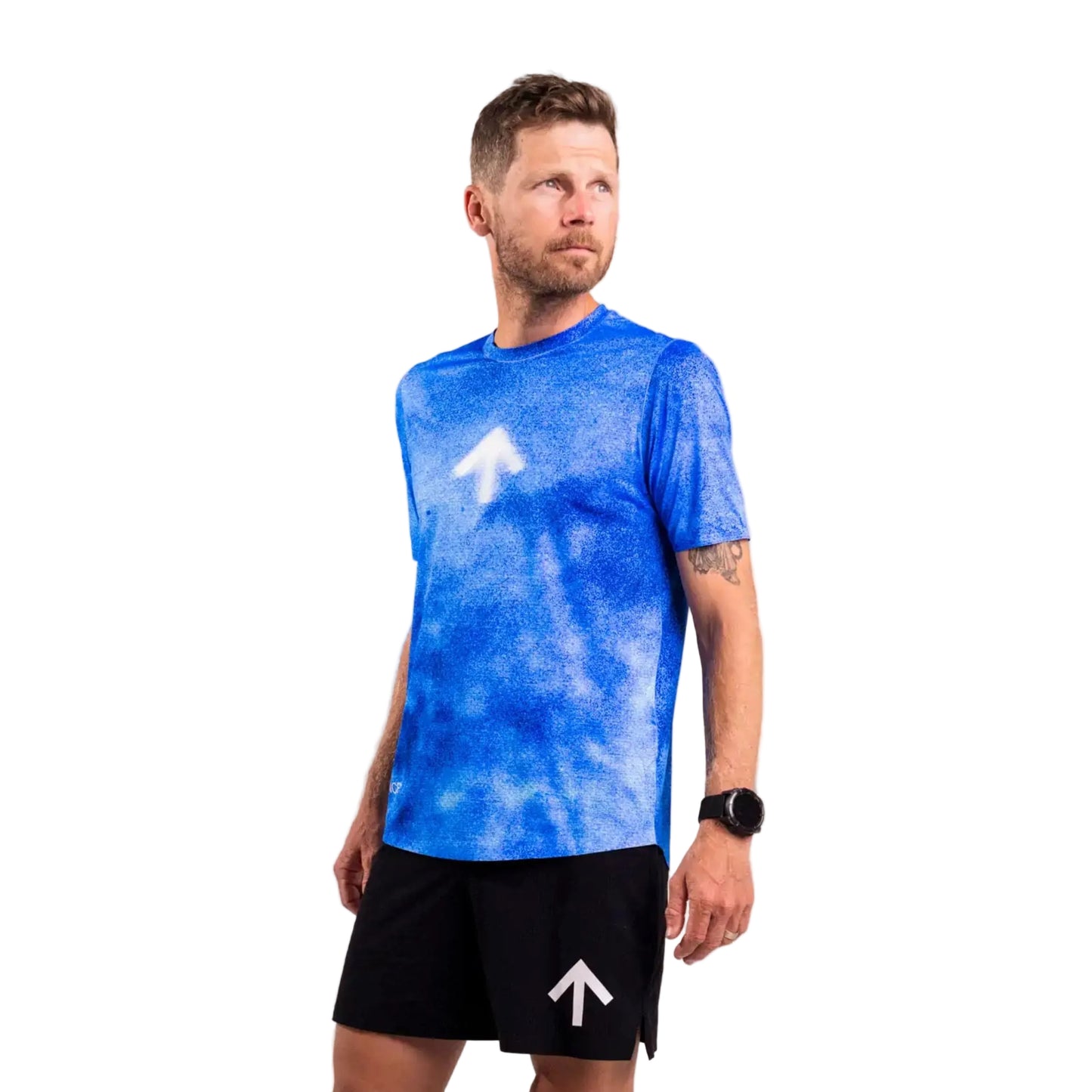 Chance Arow Lightweight T-Shirt V2 - Cyanotype
