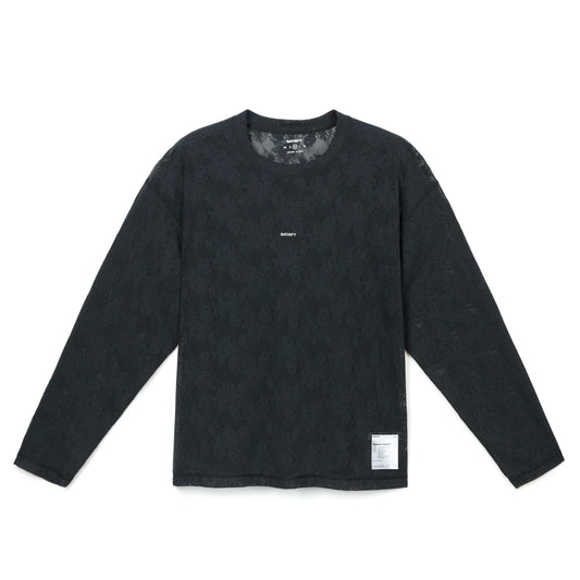 Satisfy Space Lace Long Tee - Black