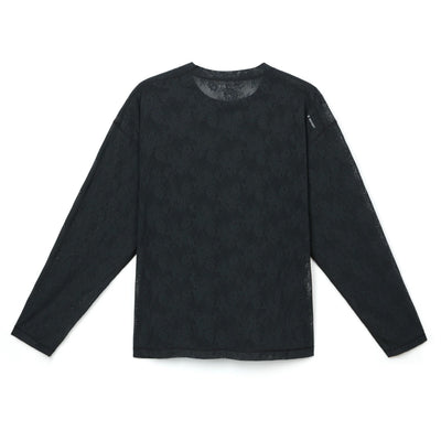 Satisfy Space Lace Long Tee - Black