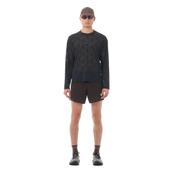 Satisfy Space Lace Long Tee - Black