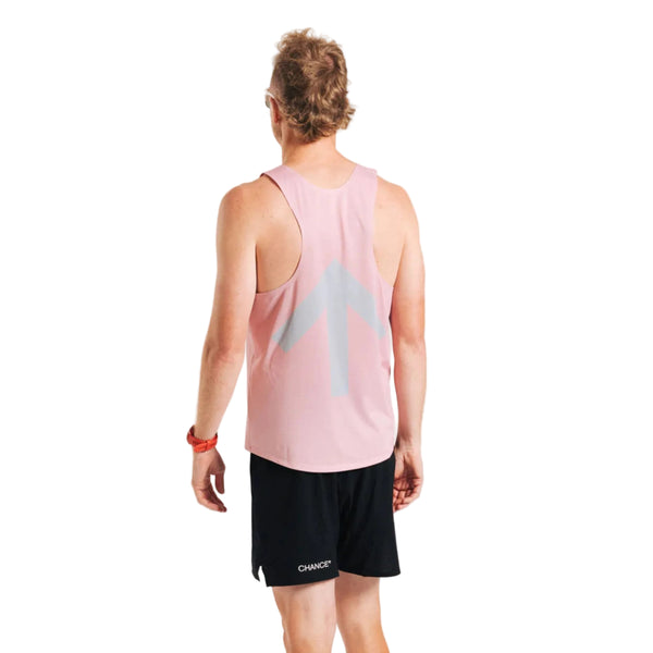 Chance Arow Singlet V2 - Blossom and Chrome