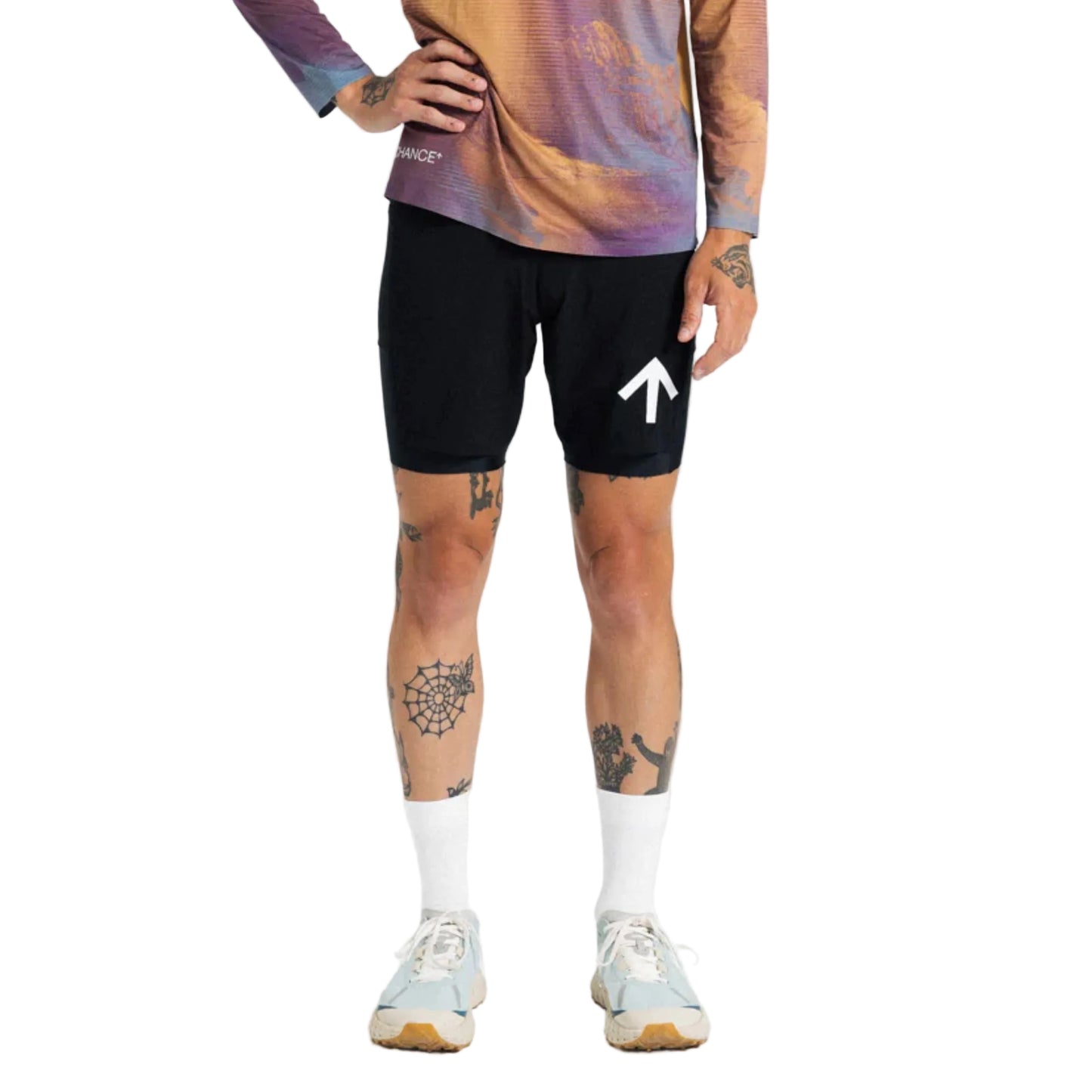Chance Arow Ultra Short V3 Men's - Black/White
