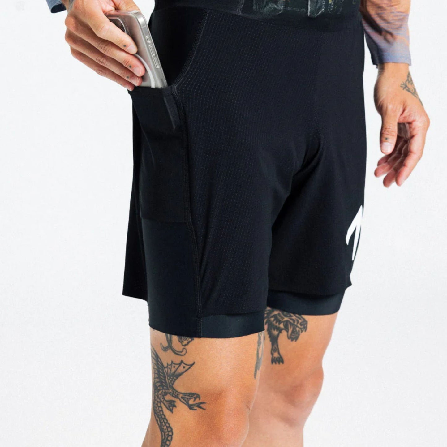 Chance Arow Ultra Short V3 Men's - Black/White