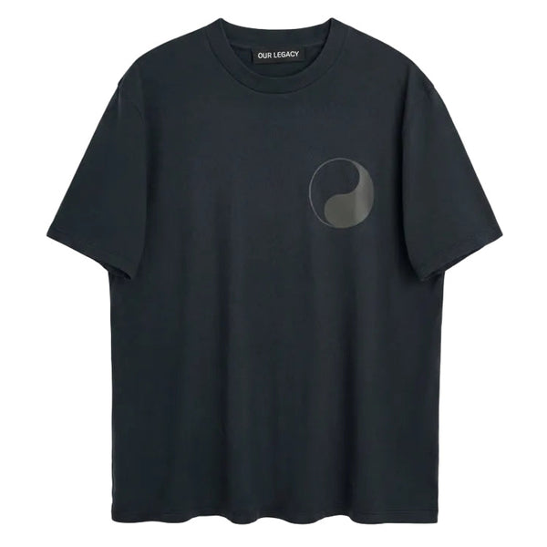 Our Legacy Box T-Shirt Yin Yang Reflective - Black