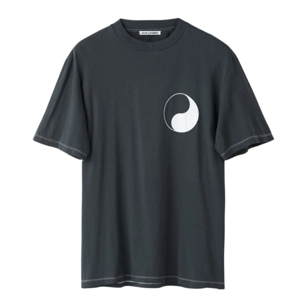 Our Legacy Box T-Shirt Yin Yang - Black
