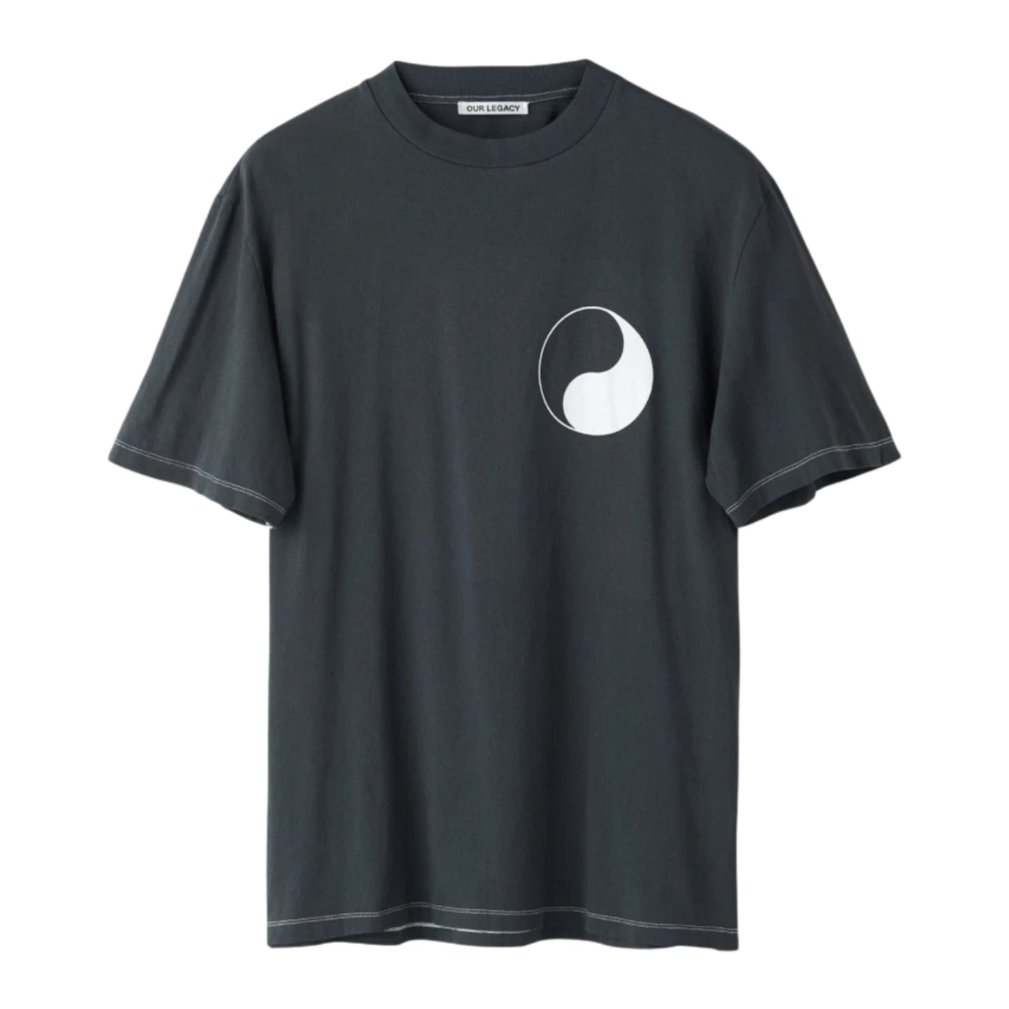 Our Legacy Box T-Shirt Yin Yang - Black