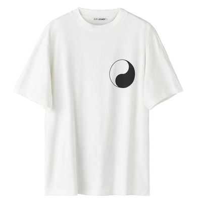 Our Legacy Box T-Shirt Yin Yang - White
