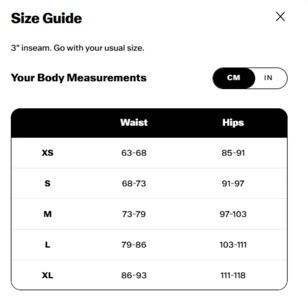 Satisfy TechSilk 3" Women's Shorts - Black