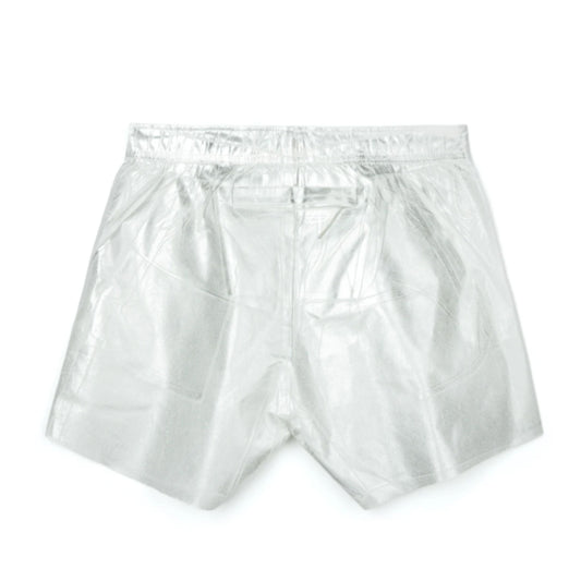 Satisfy PeaceShell 5" Unlined Shorts - Silver Foil
