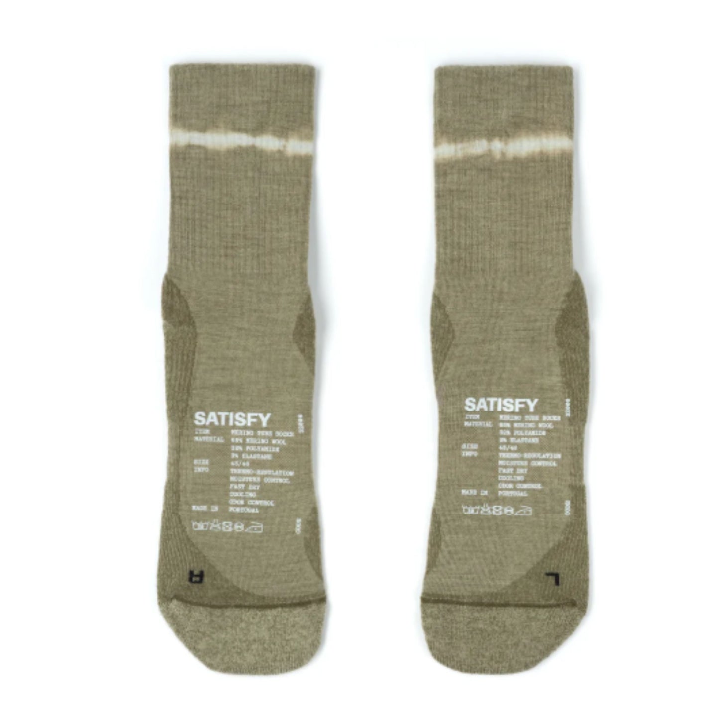 Satisfy Merino Nylon Socks - Convert Green