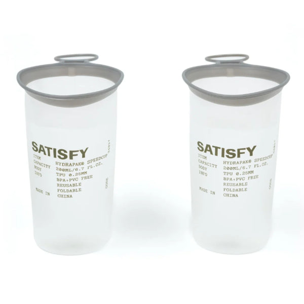 Satisfy HydraPak SpeedCup 2‑Pack - Olive