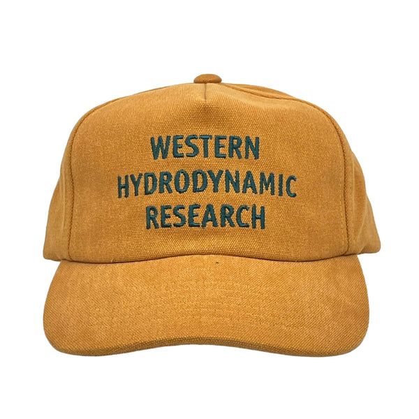 Western Hydrodynamic Research WHR Embroidery Canvas Promo Hat - Orange