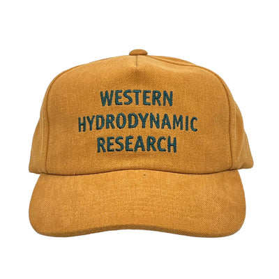 Western Hydrodynamic Research WHR Embroidery Canvas Promo Hat - Orange