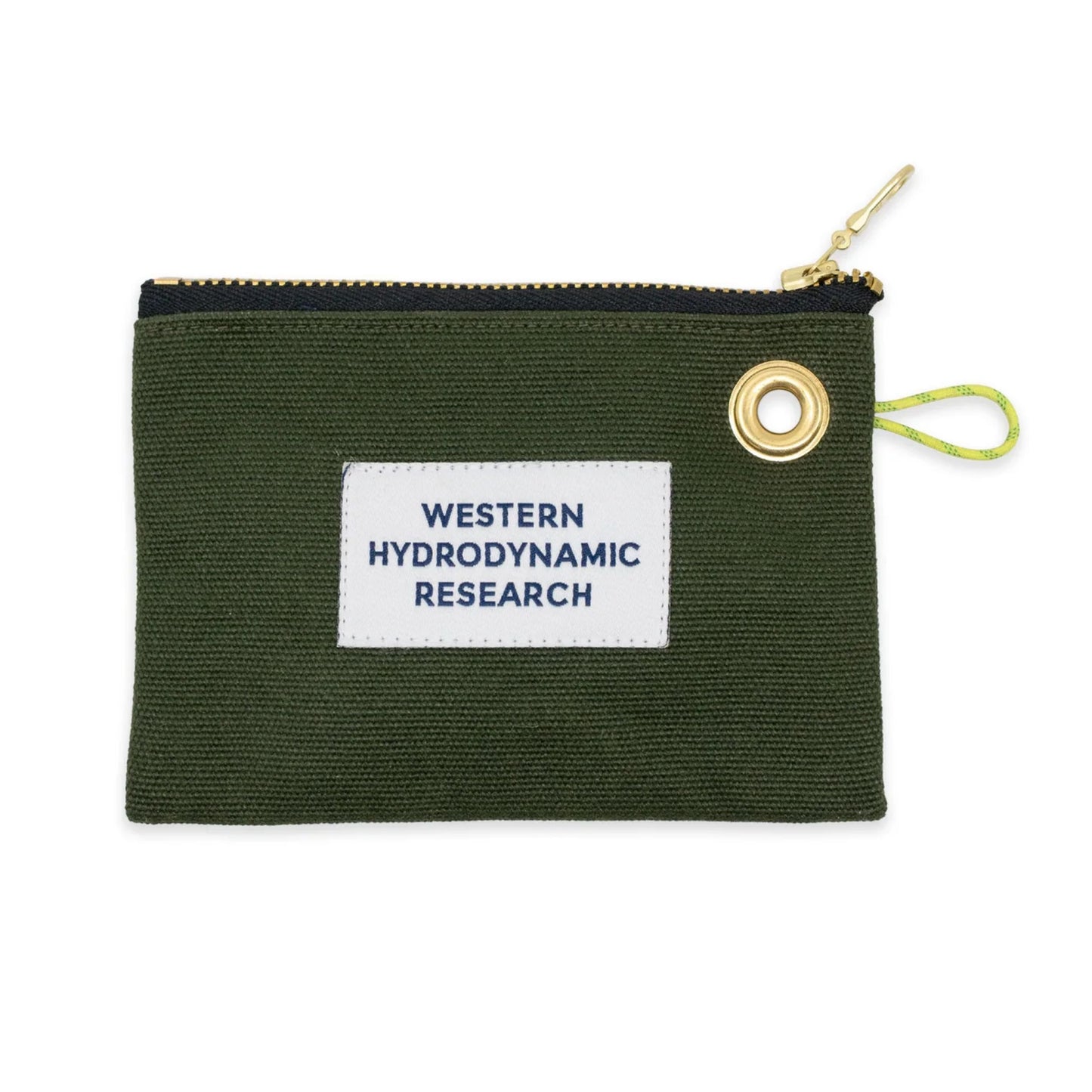 Western Hydrodynamic Research WHR Canvas Zip Wallet - Drab