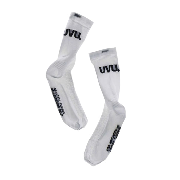 UVU Running Socks - White
