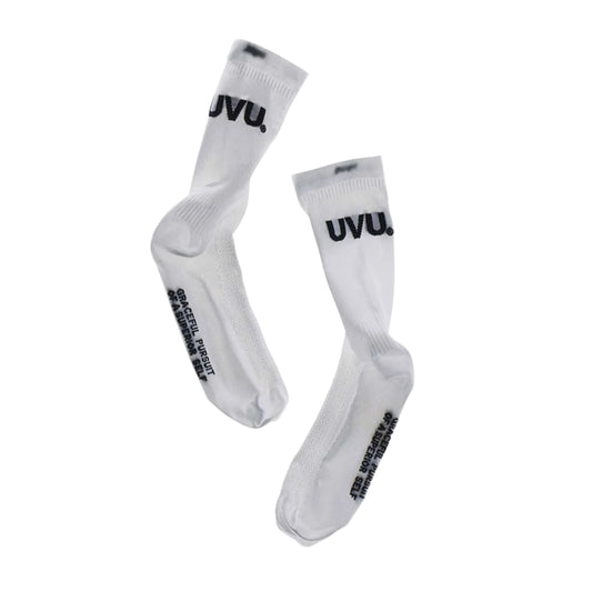 UVU Running Socks - White