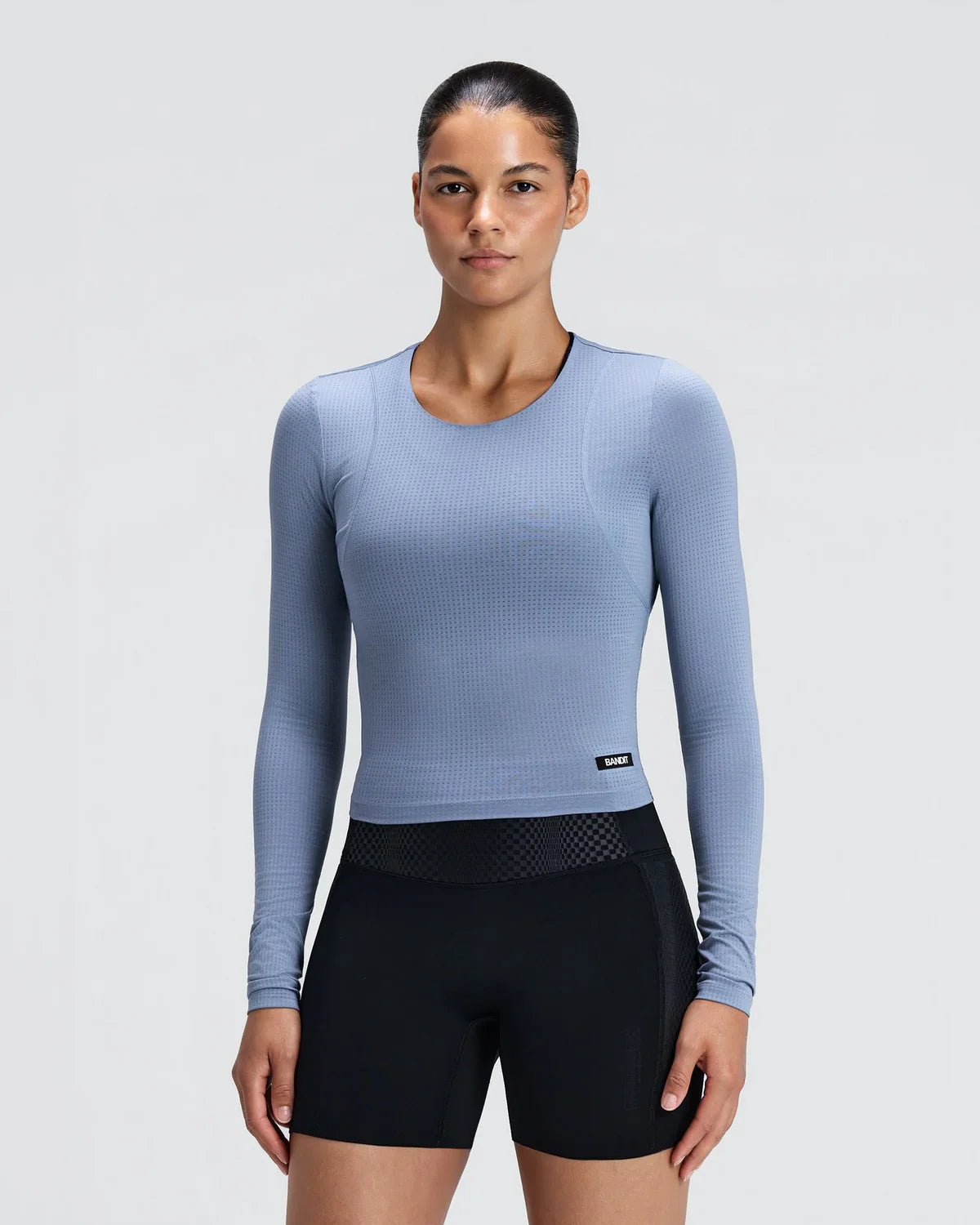 Bandit Women's GeoMesh Eclipse Long Sleeve - Steel Horizon