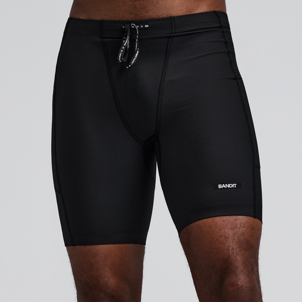 Bandit Men’s Cadence 7 Pocket Half Tights - Black