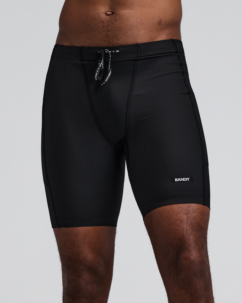 Bandit Men’s Cadence 7 Pocket Half Tights - Black
