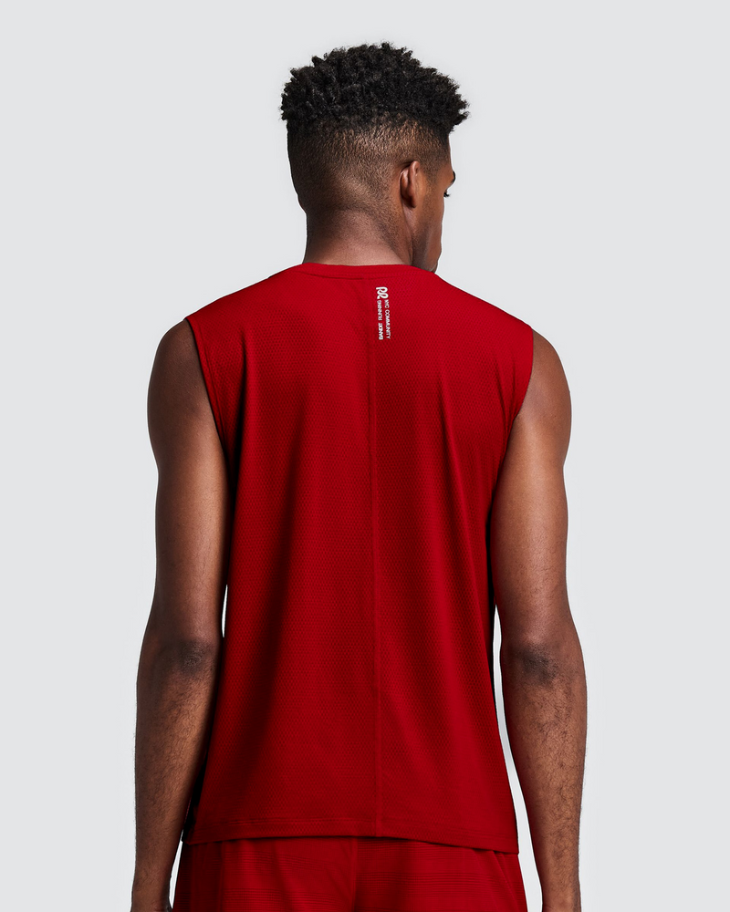 Bandit Men's Micromesh™ Run Tank - Oxide Red