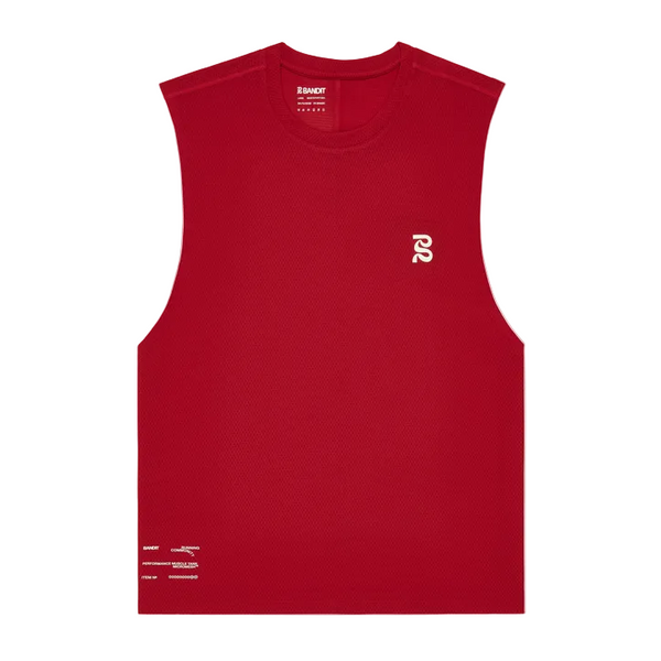 Bandit Men's Micromesh™ Run Tank - Oxide Red