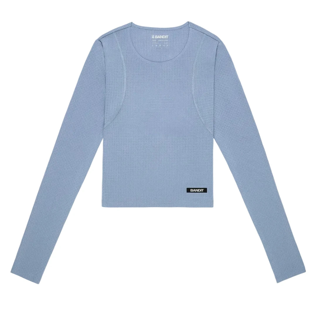 Bandit Women's GeoMesh Eclipse Long Sleeve - Steel Horizon