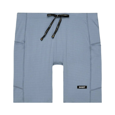 Bandit Men's Gridlock™ Quarter Tights - Steel Horizon