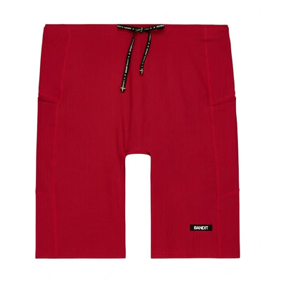Bandit Men's Striped Cadence™ Half Tights - Oxide Red/Signal Red