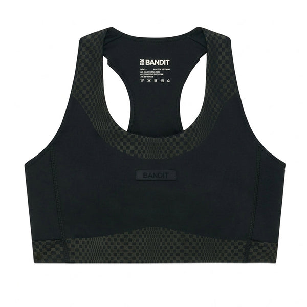 Bandit Women's Stamina-V™ Threshold Run Bra - Black
