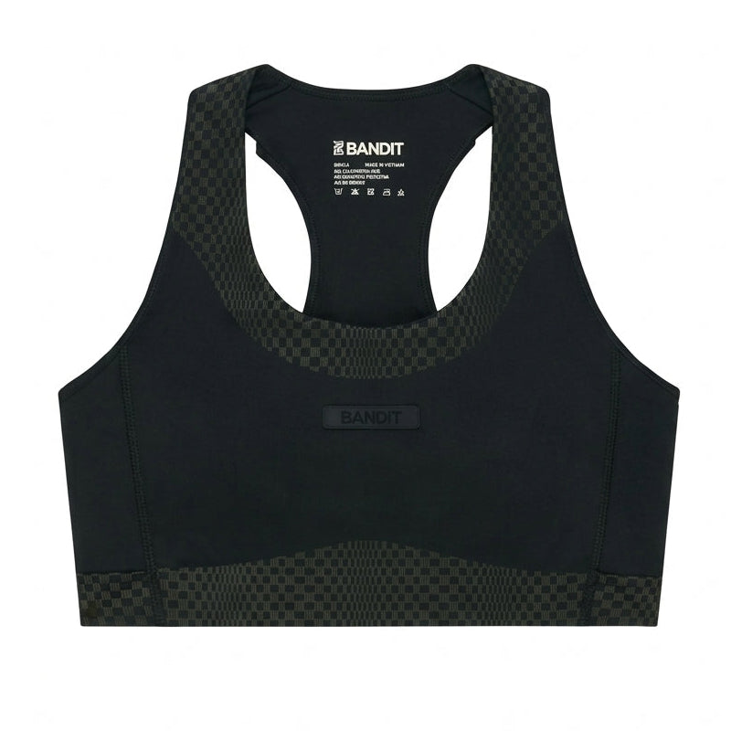 Bandit Women's Stamina-V™ Threshold Run Bra - Black