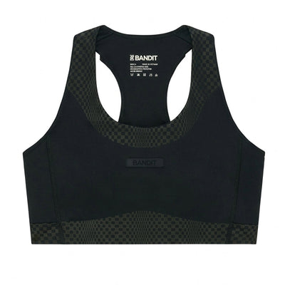 Bandit Women's Stamina-V™ Threshold Run Bra - Black