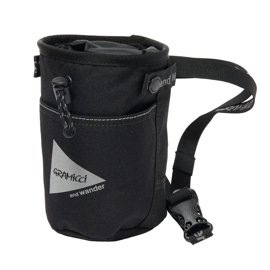 And Wander x Gramicci Multi Patchwork Chalk Pouch - Black
