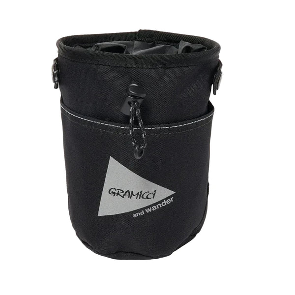 And Wander x Gramicci Multi Patchwork Chalk Pouch - Black