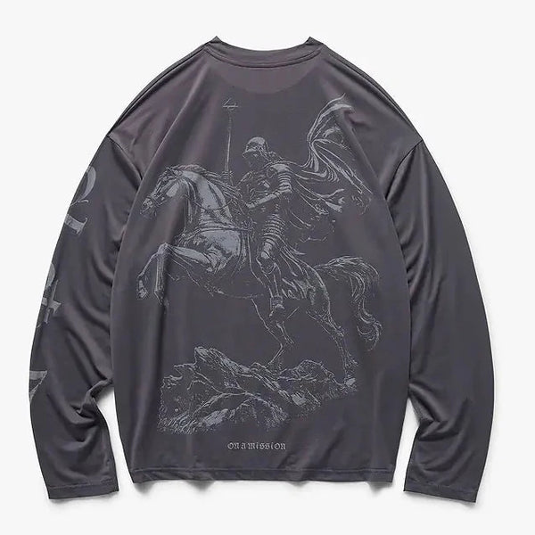 247 Represent Noble LS Tee - Graphene