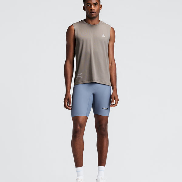 Bandit Men's Micromesh™ Run Tank - Concrete Taupe - XS