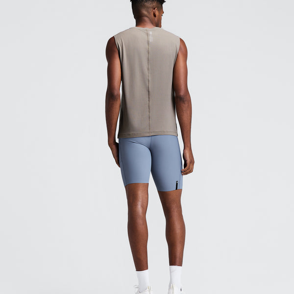 Bandit Men's Micromesh™ Run Tank - Concrete Taupe - XS