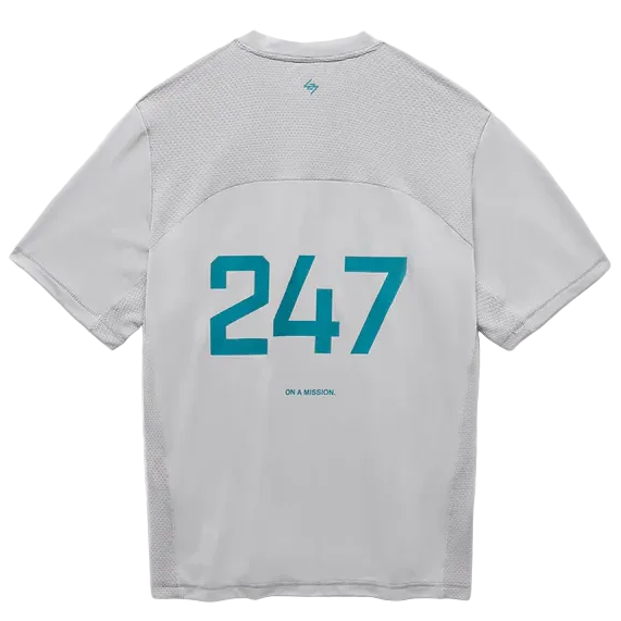 247 Represent Numbers Tee - Graphite Grey