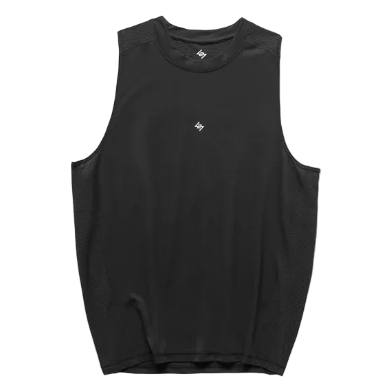 247 Represent Numbers Vest - Jet Black