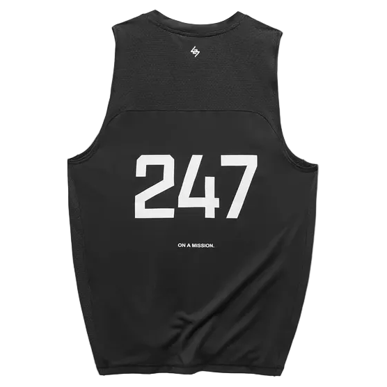 247 Represent Numbers Vest - Jet Black