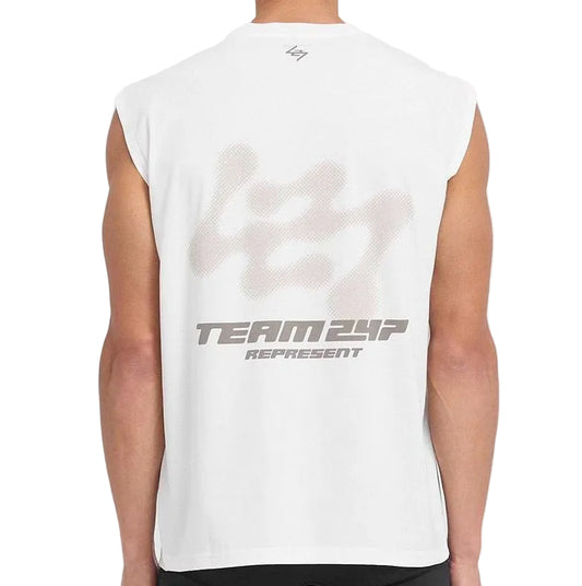 247 Represent Future Terrains Oversized Tank - Flat White