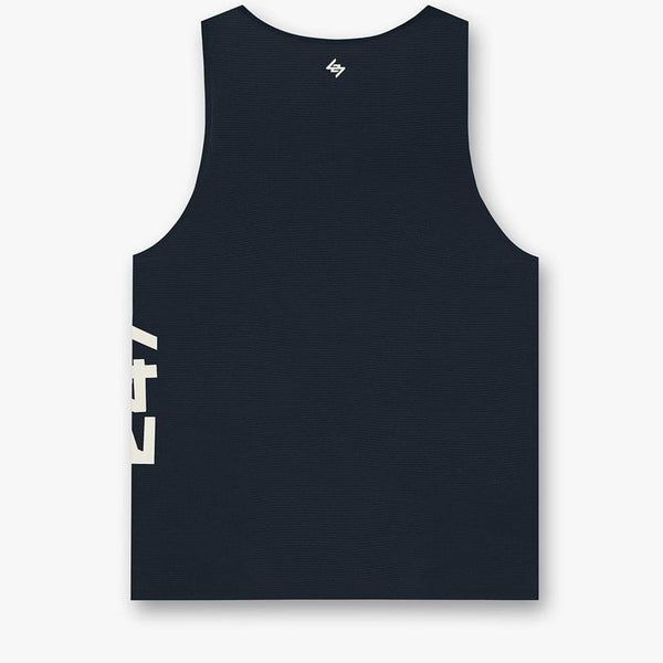 247 Represent Singlet - Navy