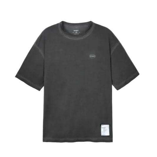 Satisfy Auralite Tee Circle Logo - Pigment Black